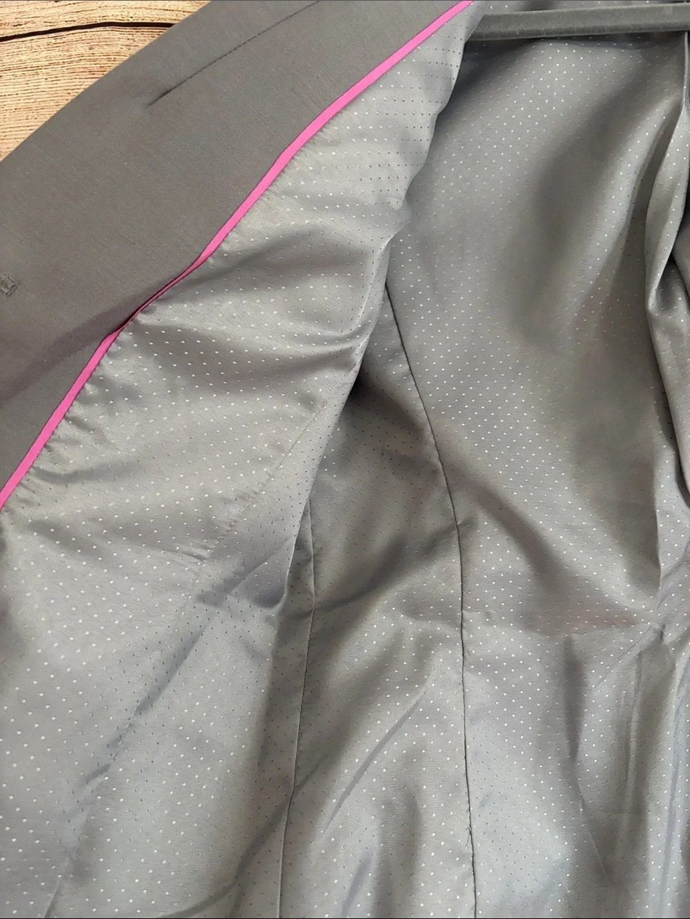 Banana Republic Gray Stretch Blazer